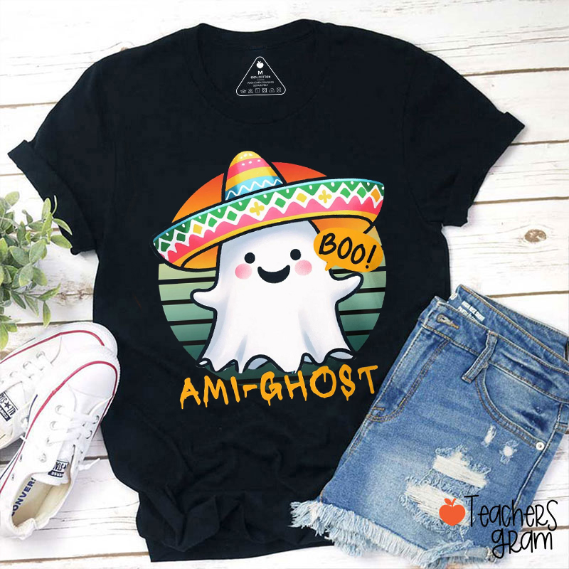 Boo Ami-Ghost Spanish Teacher T-Shirt