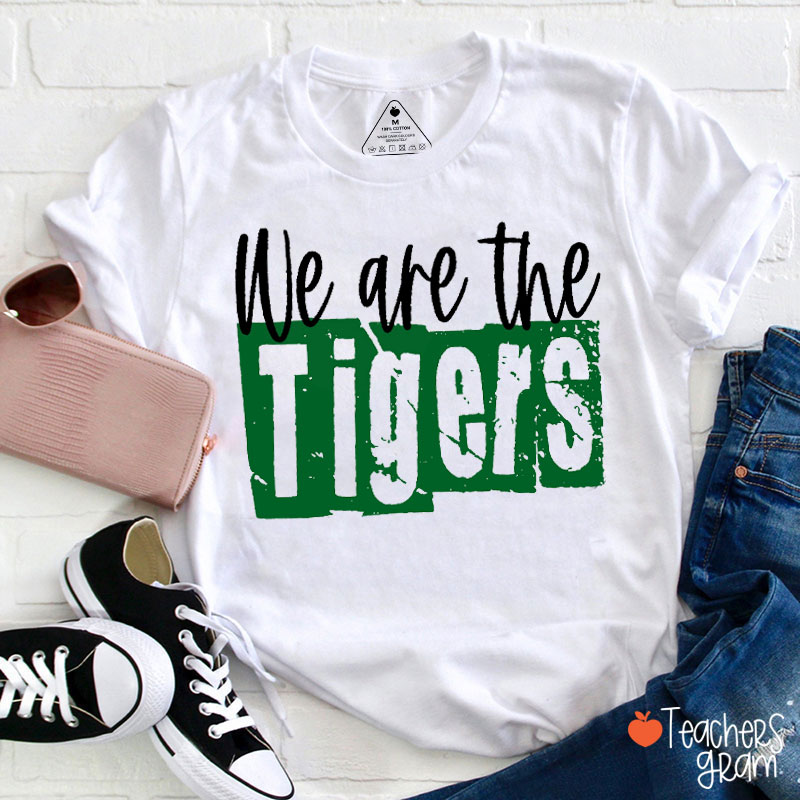 Personalized We Are The Mascot Team Teacher T-Shirt