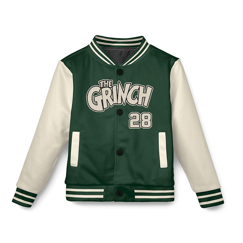 Personalized Stole Your Christmas Teacher Baseball Jacket