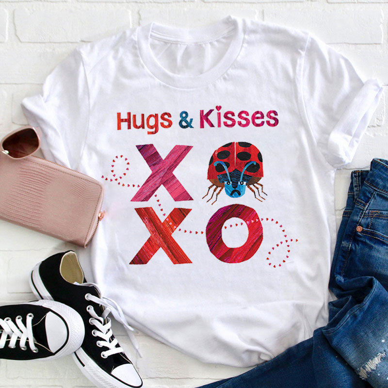 Hugs And Kisses Teacher T-Shirt
