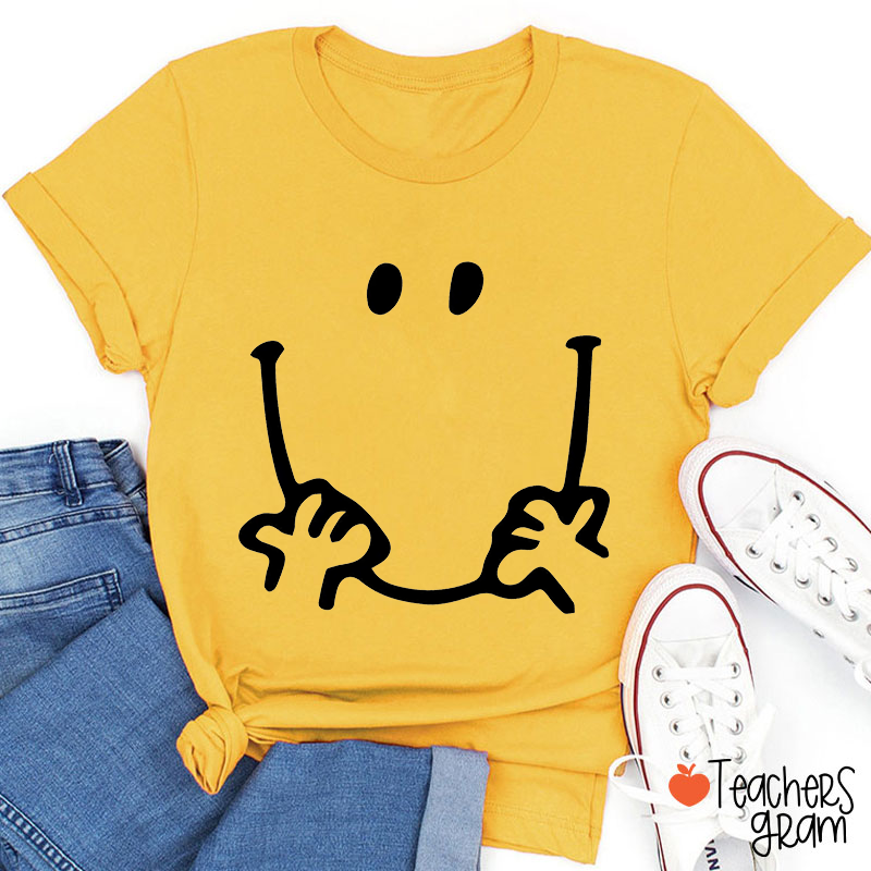 Smiley Face Teacher T-Shirt