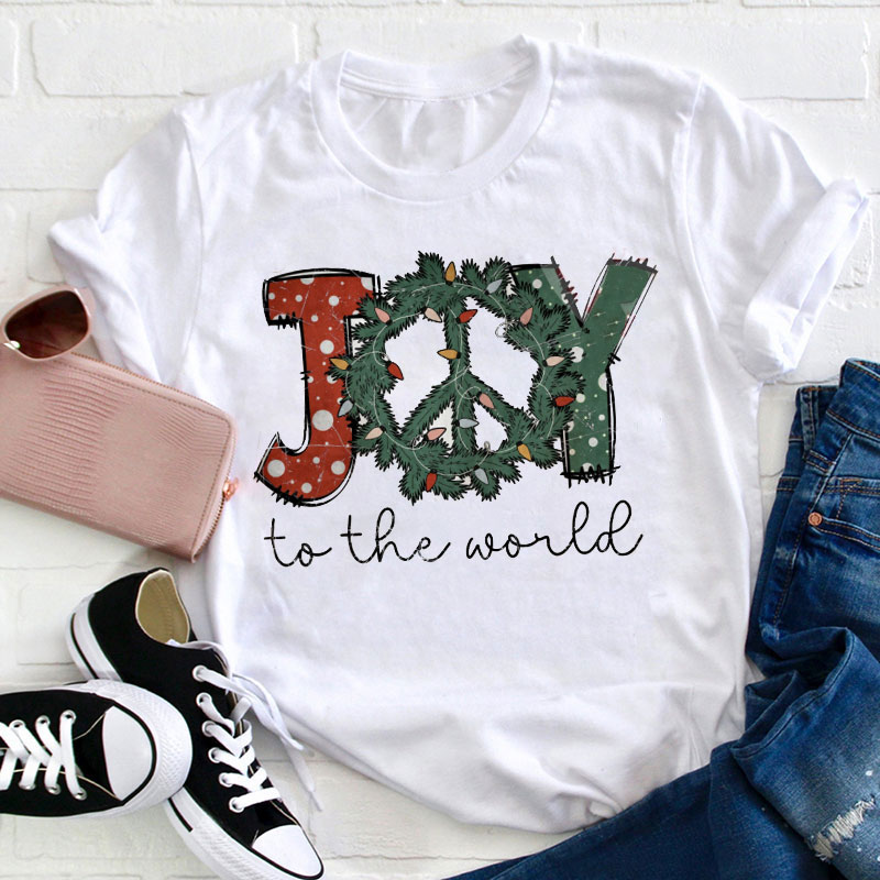 Joy To The World Teacher T-Shirt
