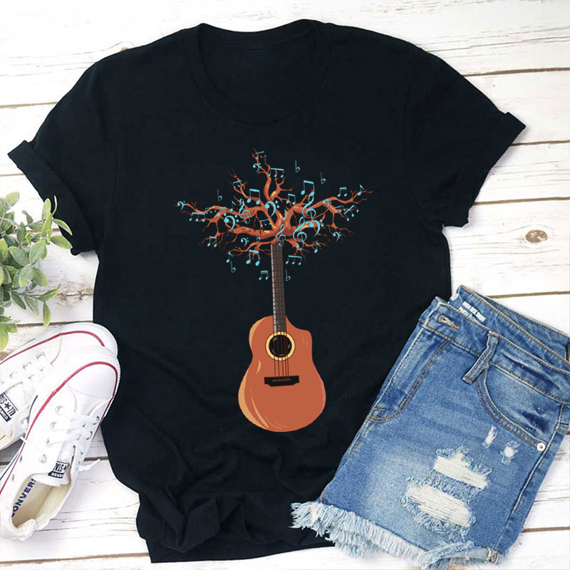 The Tree Of Music Teacher T-Shirt