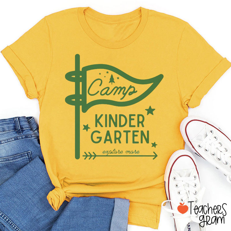 Personalized Camp Explore More Teacher T-Shirt