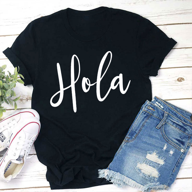 Spanish Hola Teacher T-Shirt