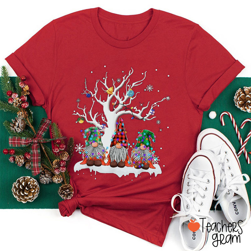 Dwarf Under The Tree Teacher T-Shirt