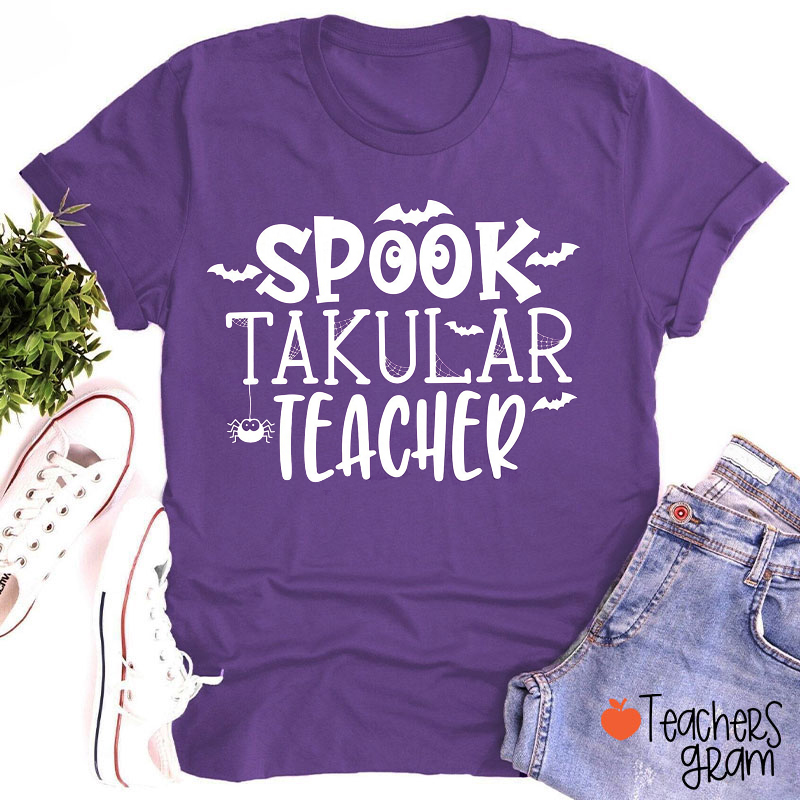 Spook Takular Teacher T-Shirt