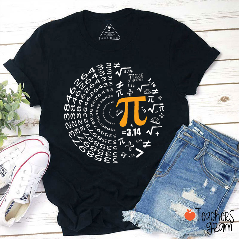 Pi Day Teacher T-Shirt