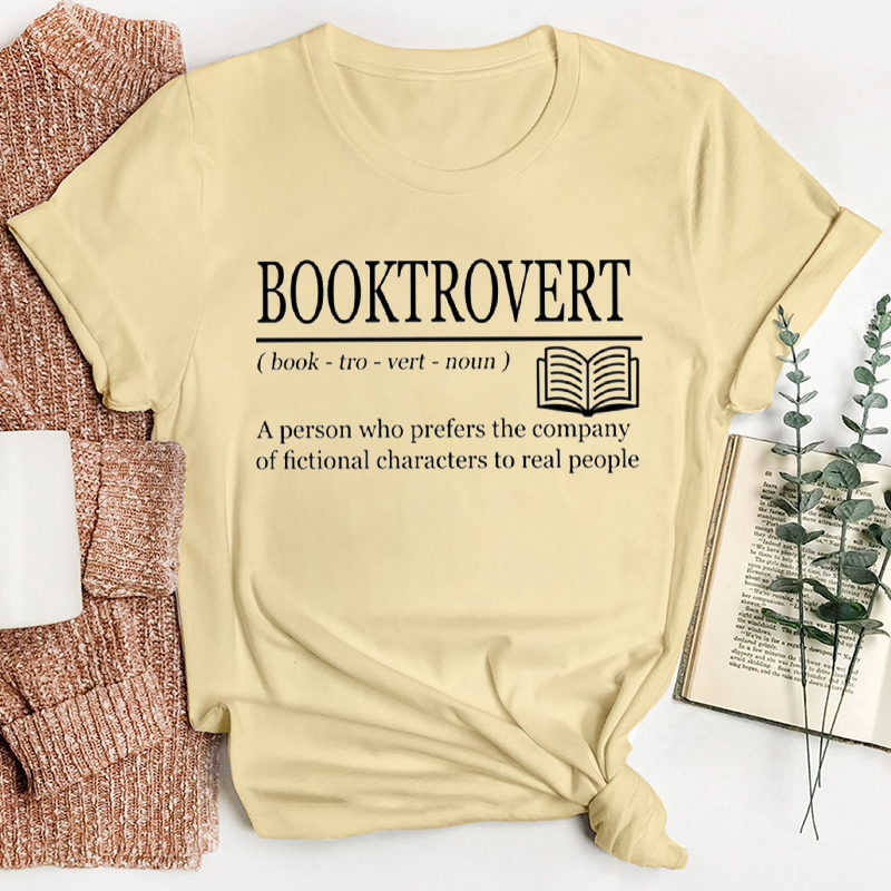 Booktrovert Teacher T-Shirt