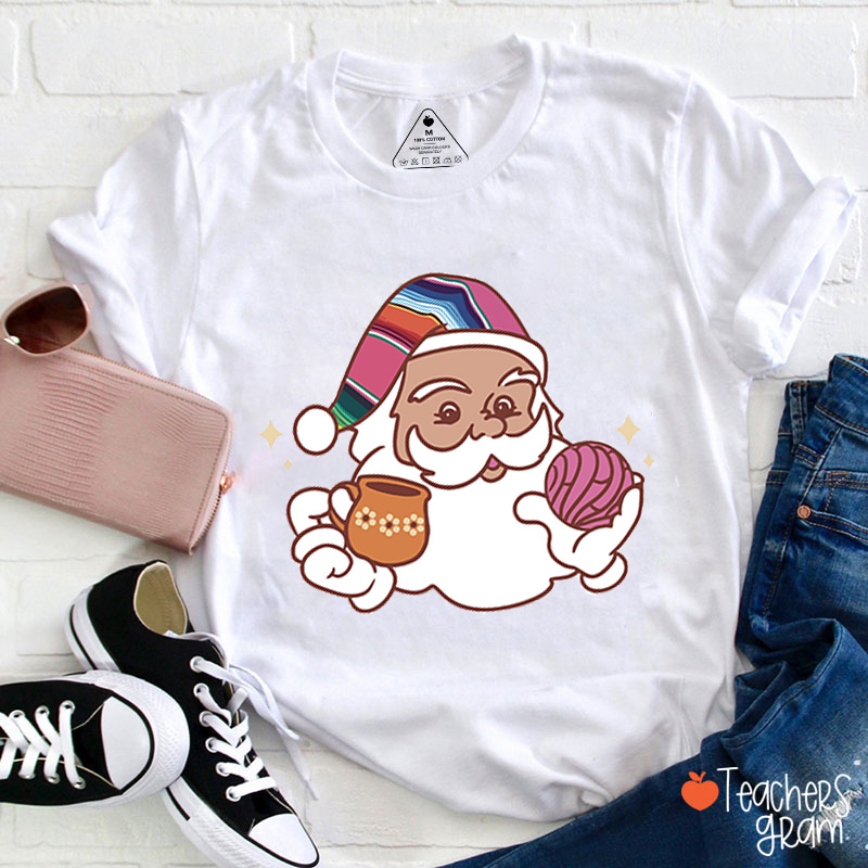 Mexican Christmas Feliz Navidad Spanish Teacher T-Shirt