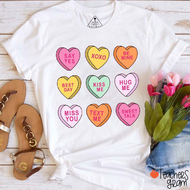 Say Yes And Hug Me Teacher T-Shirt