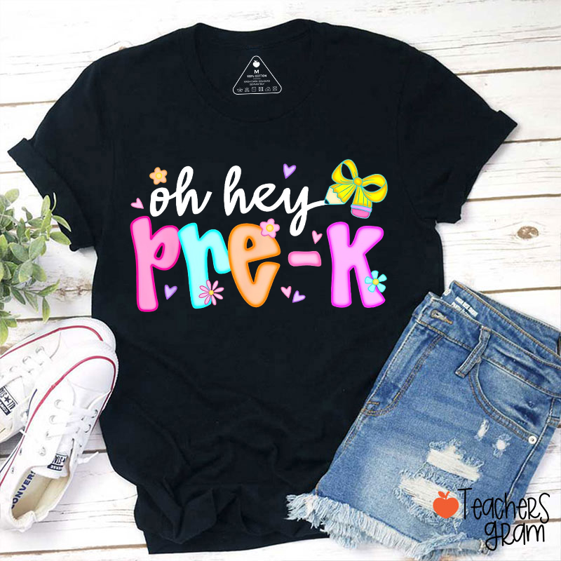 Personalized Oh Hey Children Teacher T-Shirt