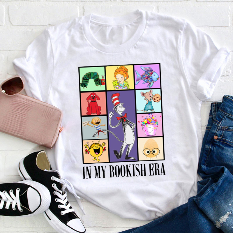 In My Bookish Era Teacher T-Shirt