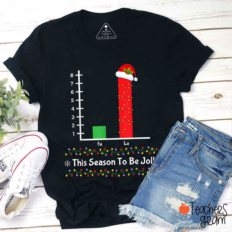 This Season To Be Jolly Math Teacher T-Shirt