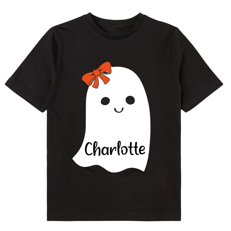 Peronalized Name Cute Ghost Class T-Shirt