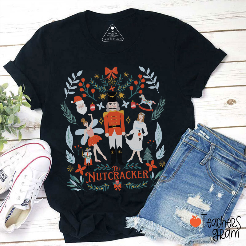 Nutcracker Christmas Teacher T-Shirt