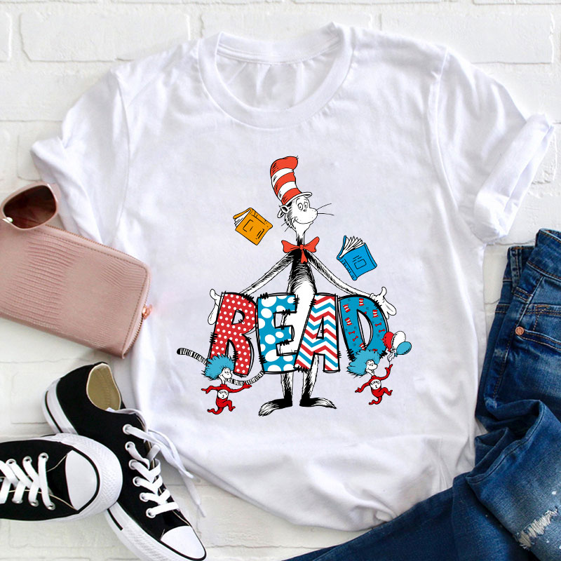 Reading With My Partner Teacher T-Shirt