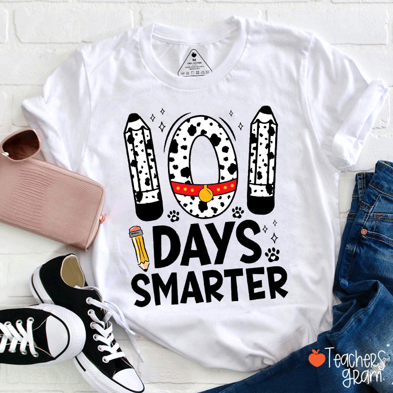 100 Days Smarter Teacher T-Shirt