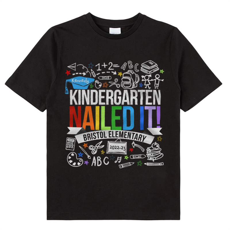 Personalized Nailed It Class T-Shirt