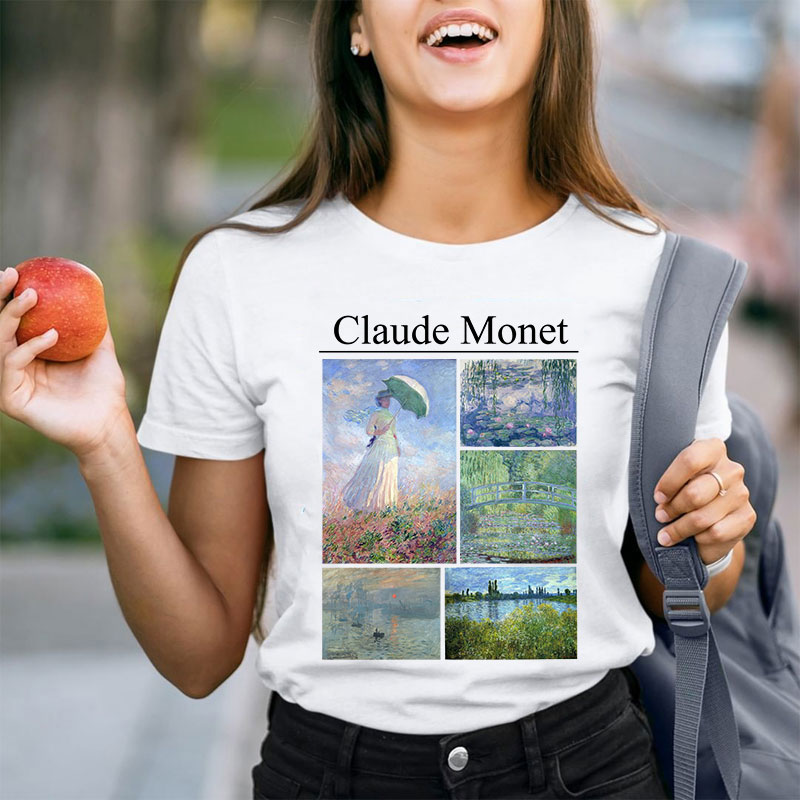 Water Lilly Collection Art Teacher T-Shirt