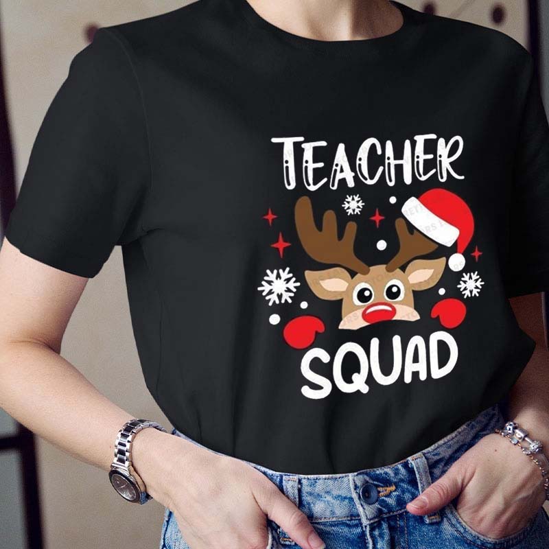 Teacher Squad Teacher T-Shirt
