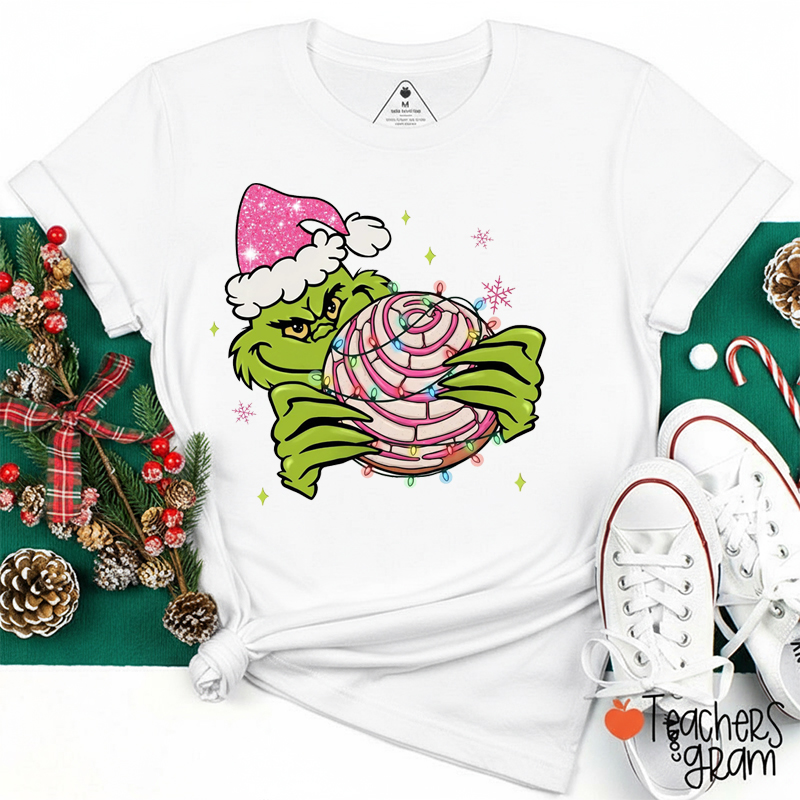 Green Guy Eat Pan Dulce Spanish Teacher T-Shirt