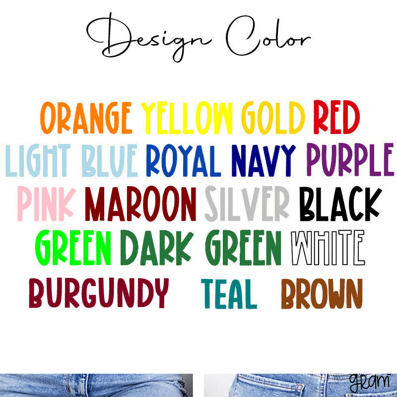 Personalized Mascot And Sport Imitation Glitter School Spirit Teacher Two Sided T-Shirt