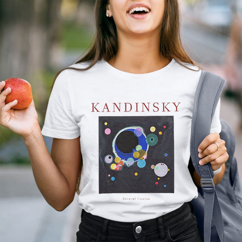 Several Circles Art Teacher T-Shirt