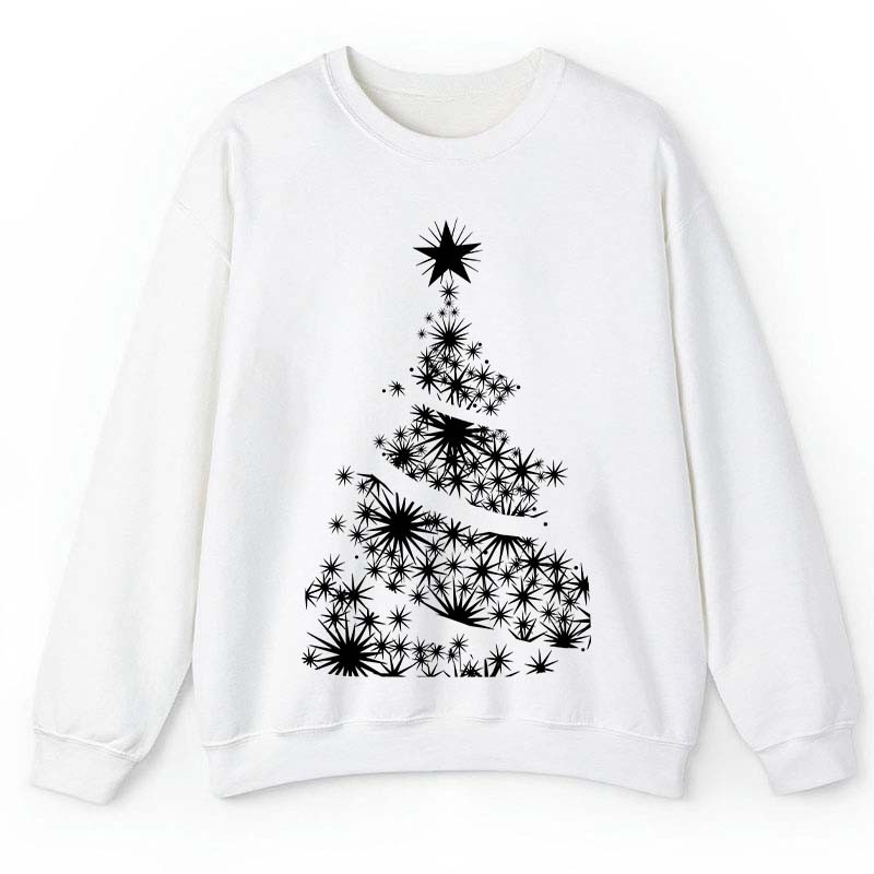 Shining Stars Christmas Tree Teacher Sweatshirt