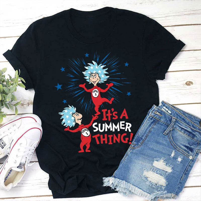 Hooray It's A Summer Thing Teacher T-Shirt