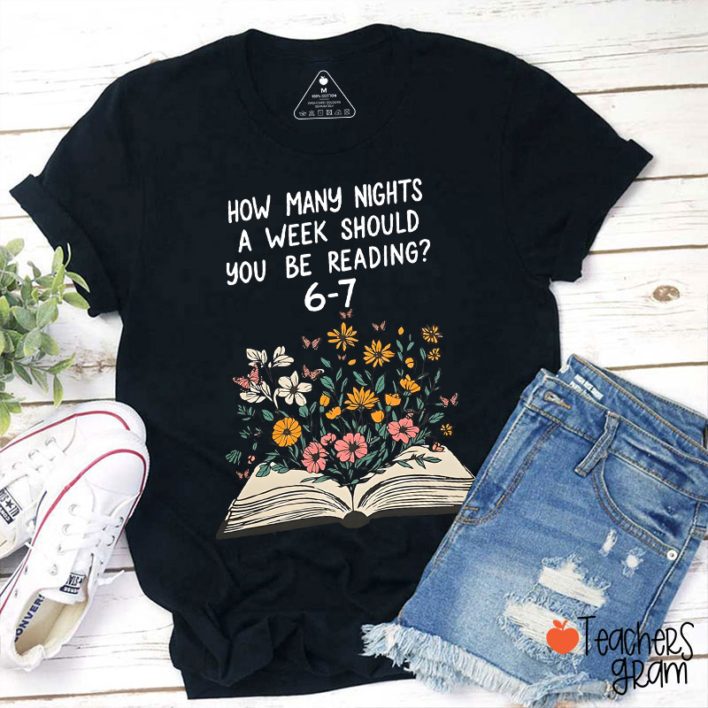 Be Reading Funny 67 Meme Books Teacher T-Shirt