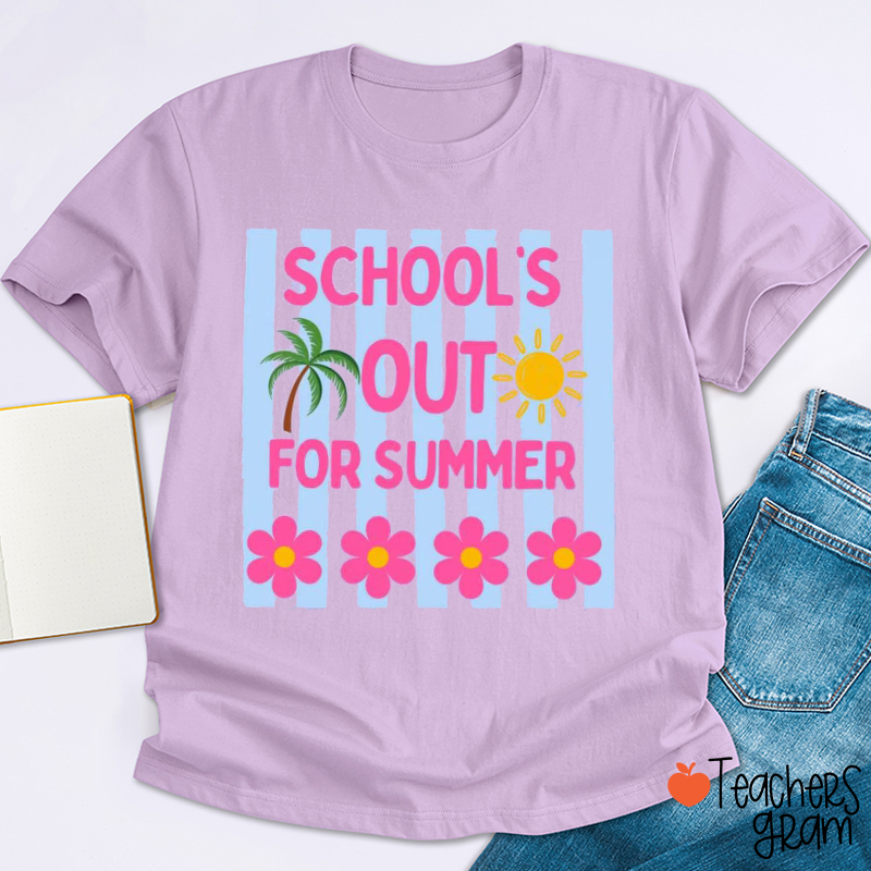 Comfort Colors School’s Out For Summer Teacher T-Shirt