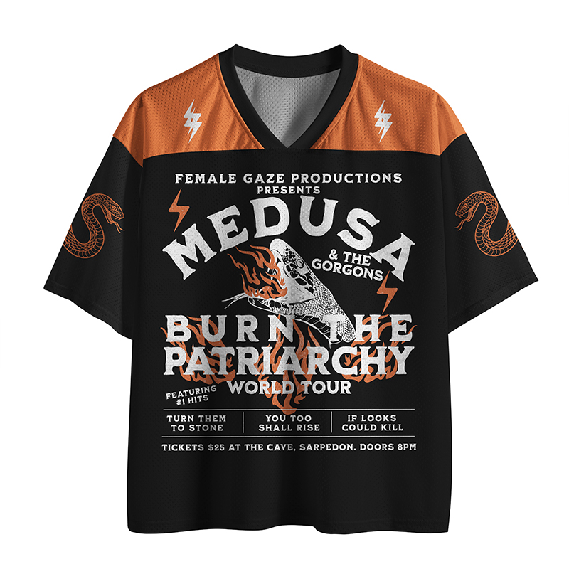 Female Gaze Productions Medusa Teacher Mesh Jersey