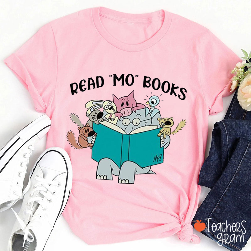 Little Animals Read Mo Books Teacher T-Shirt