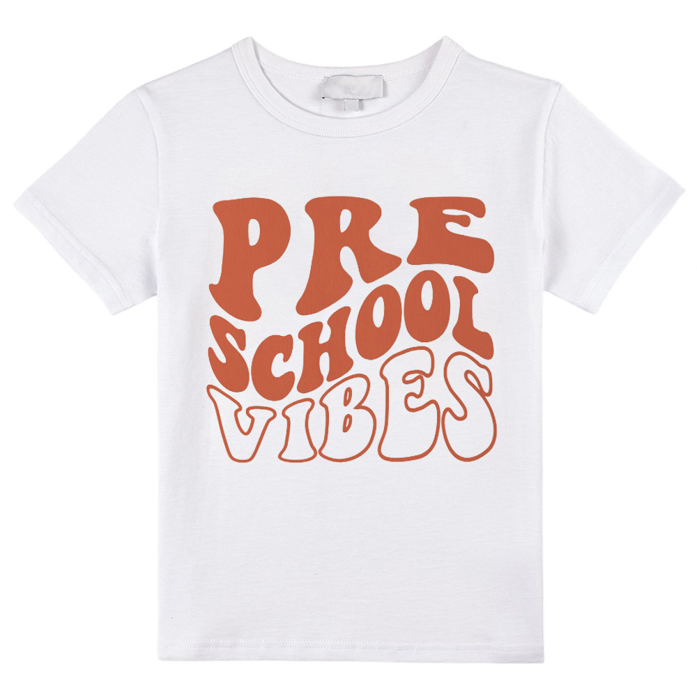 Personalized Cute Deformed Letters Grade Class T-Shirt