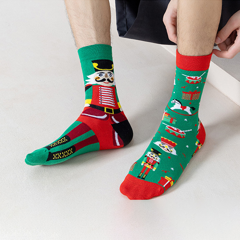 Nutcracker Christmas Teacher Socks