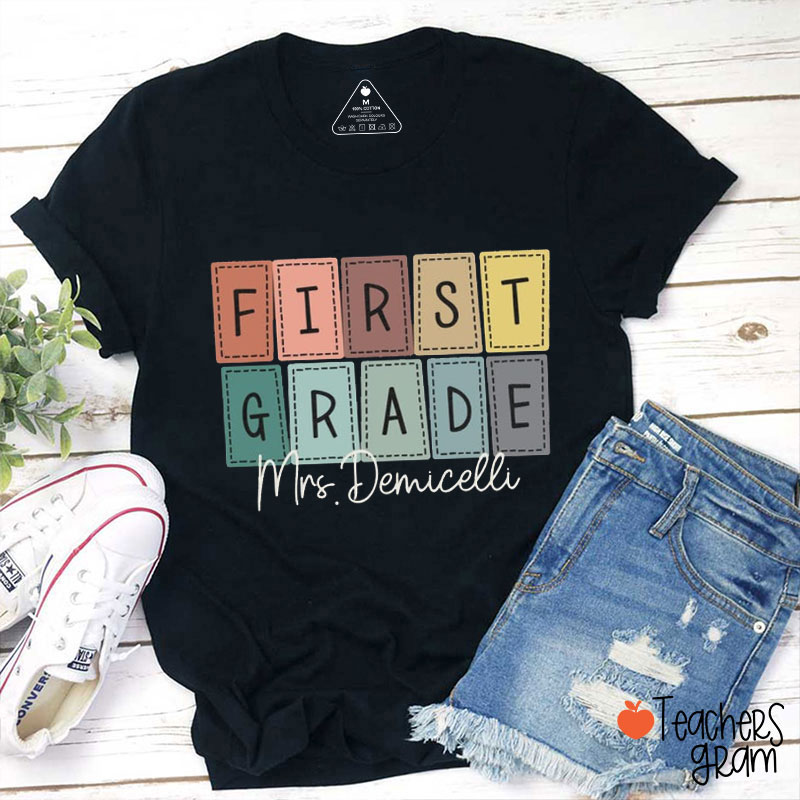 Personalized Back To School Teacher T-Shirt