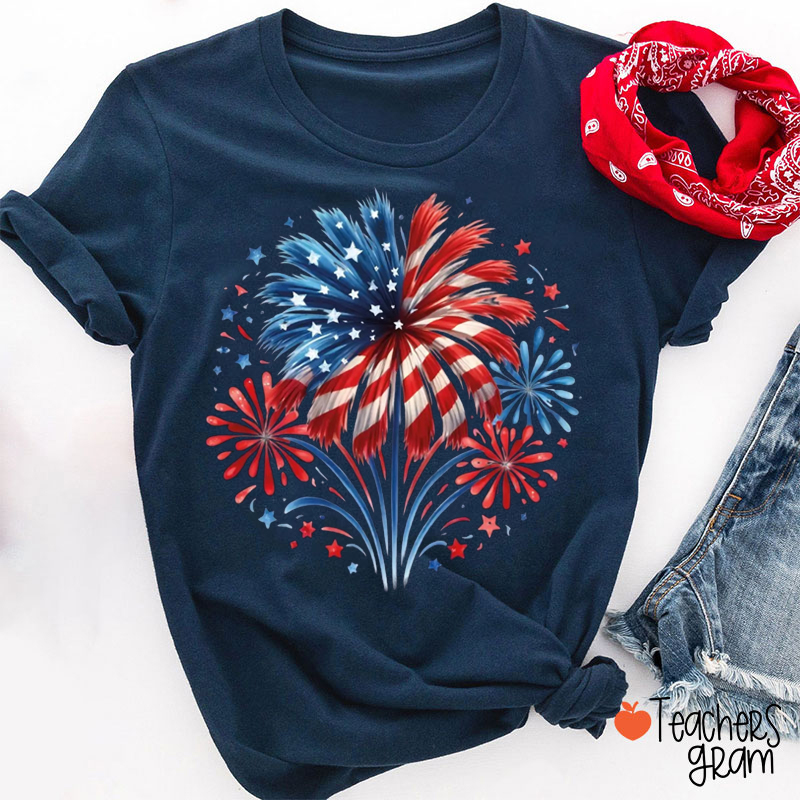 Fireworks USA Teacher T-Shirt