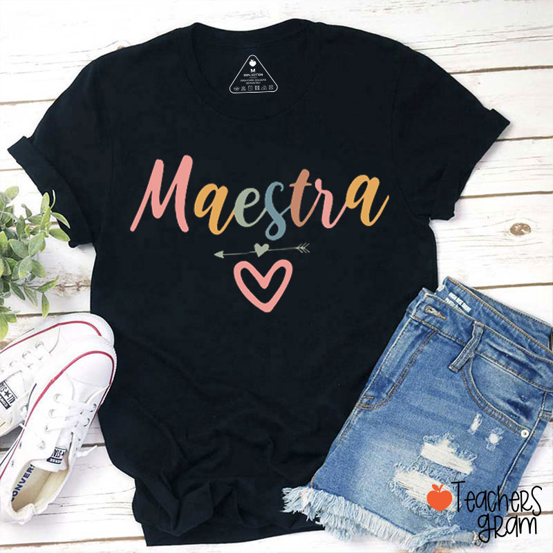 Yo Soy Tu Maestra Spanish Teacher T-Shirt