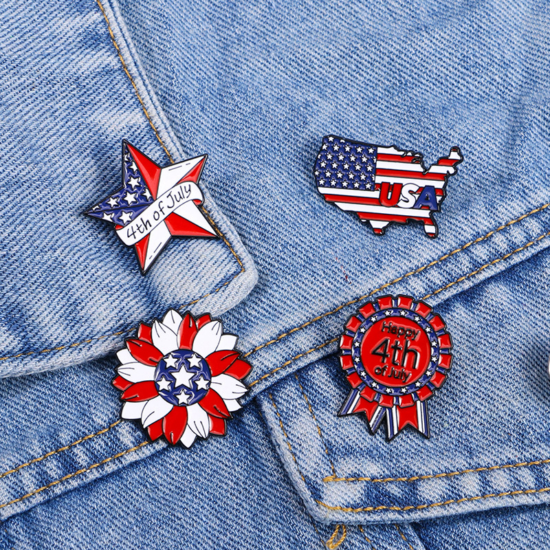 Independence Day Teacher Pin