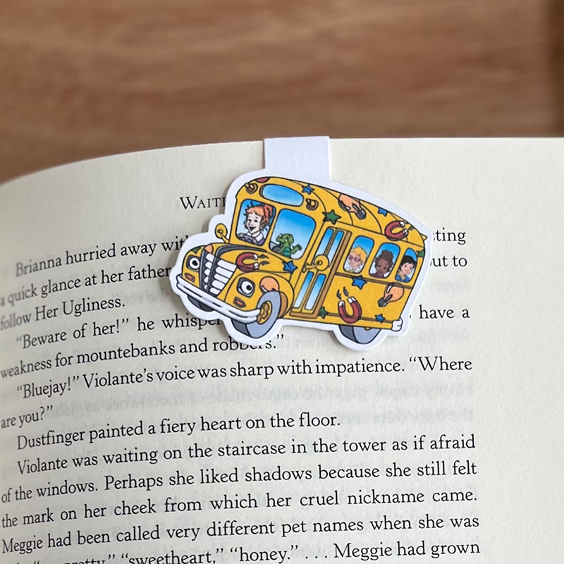 Personalized Children's Book Character Teacher Magnetic Bookmark