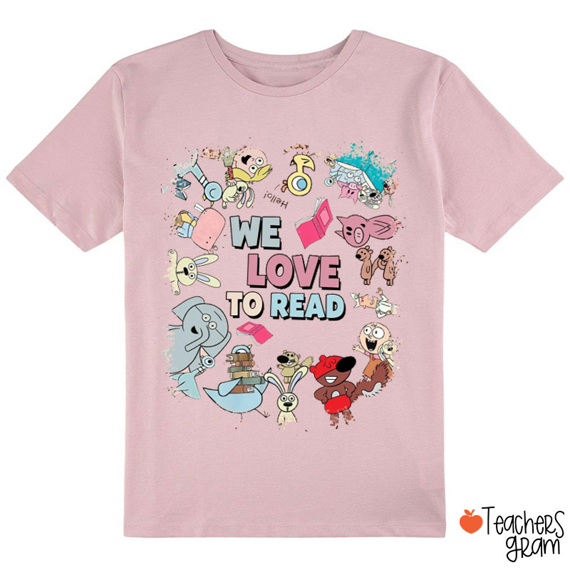Hello We Love To Read Class T-Shirt