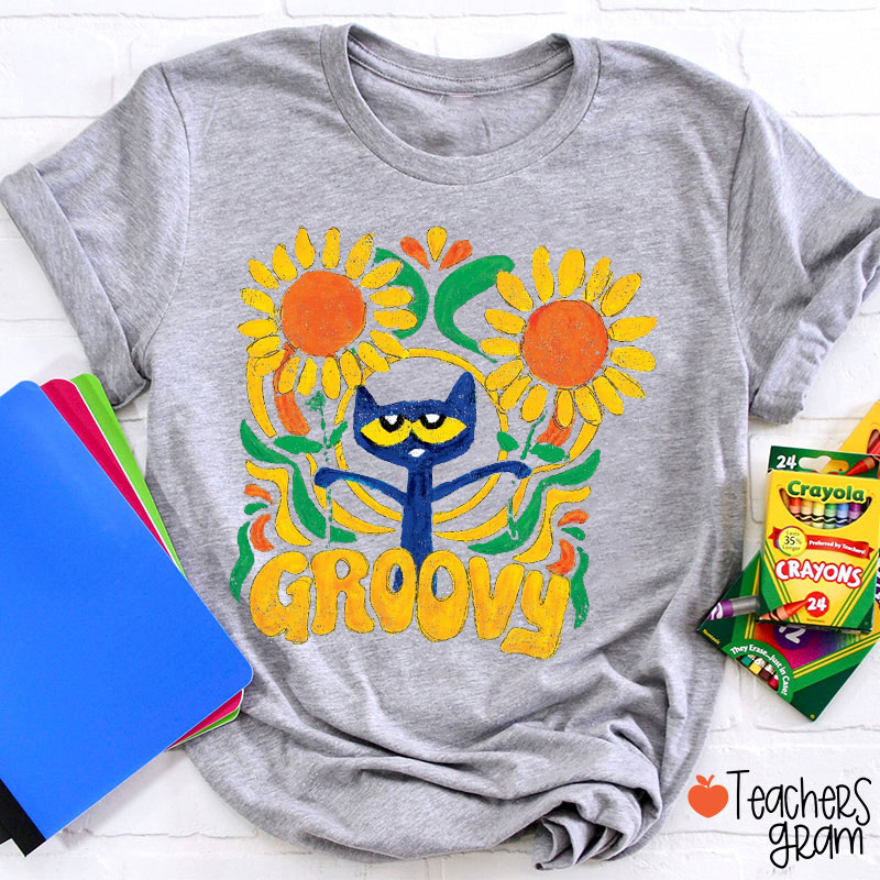 Groovy Teacher T-Shirt
