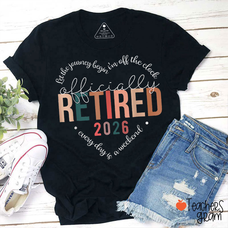 Personalized Let The Journey Begin Teacher T-Shirt