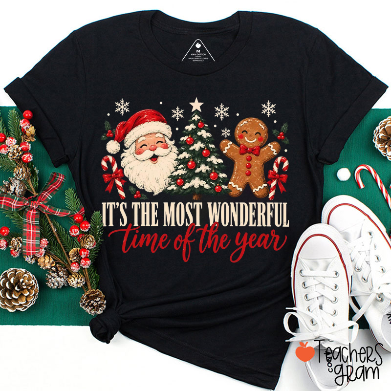 It's The Most Wonderful Time Of The Year Teacher T-Shirt
