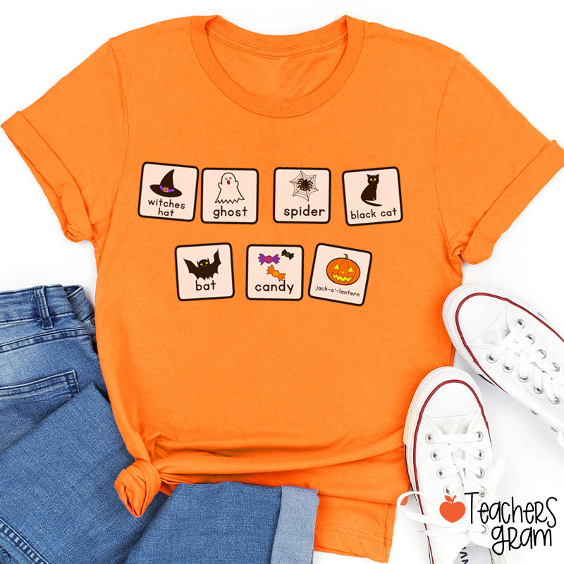 Halloween Special Education SLP Teacher T-Shirt