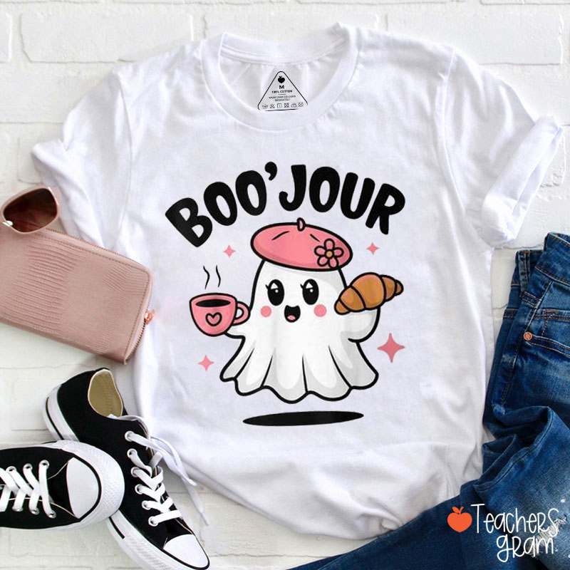 Boo Jour French Teacher T-Shirt