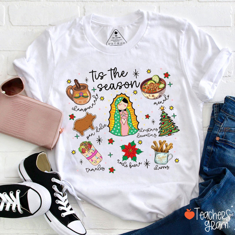 Tis The Season Spanish Teacher T-Shirt
