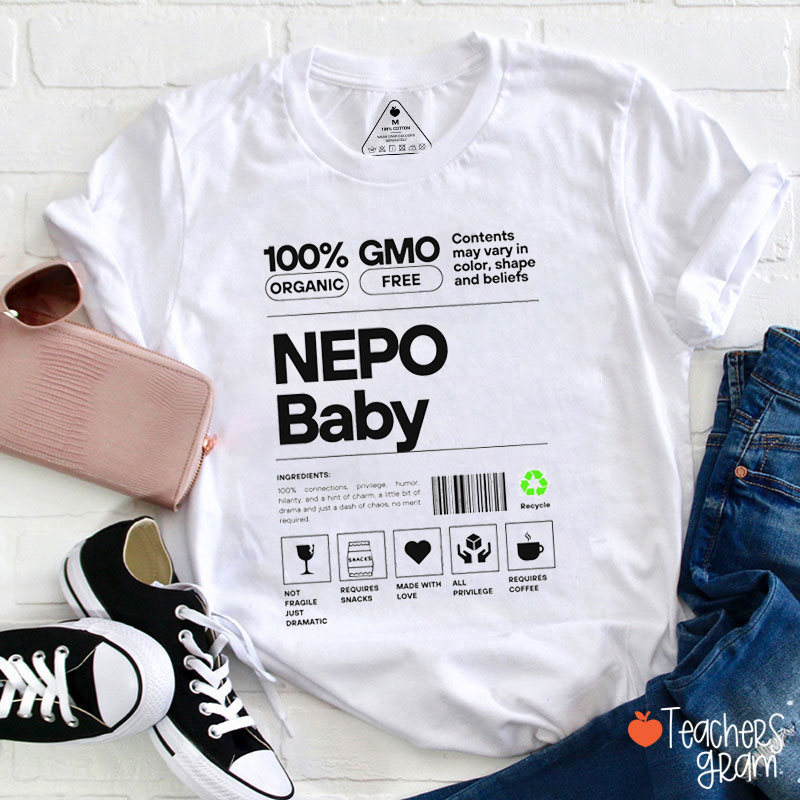 NEPO Baby All Privilege Teacher T-Shirt