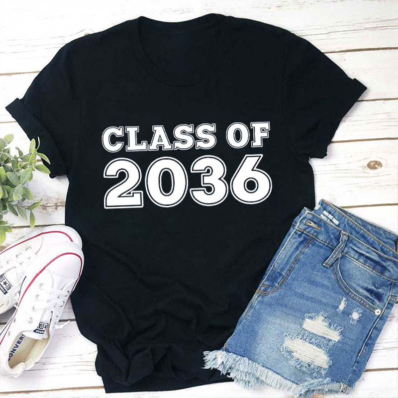 Personalized Class Of Teacher T-Shirt